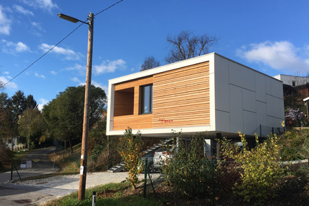 Buero Neubau in Graz Koenig Gruber Holzbaumeister