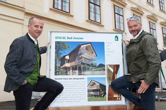 Oskar Beer Besser mit Holz Obmann Ing Josef Koenig