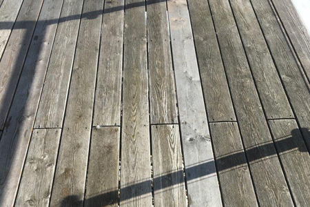 Terrasse vor der Reinigung,  Koenig Gruber