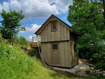 Gartenhaus zweigeschossig