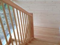 Stiegenhaus Holz-Bauweise
