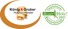 Logo König und Gruber Holzbaumeister