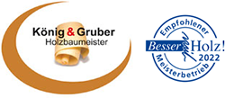 König & Gruber empfohlener Holzbaumeister Logo